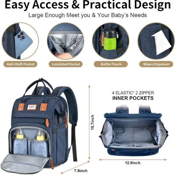 New diaper backpack - Picture 3 of 8